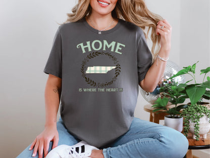 Home is Where the Heart is Tennessee DTF TRANSFER
