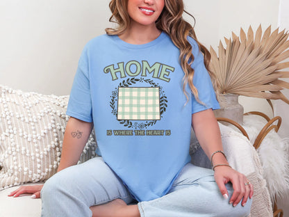 Home is Where the Heart is Wyoming DTF TRANSFER