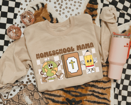 Homeschool Mama cartoon