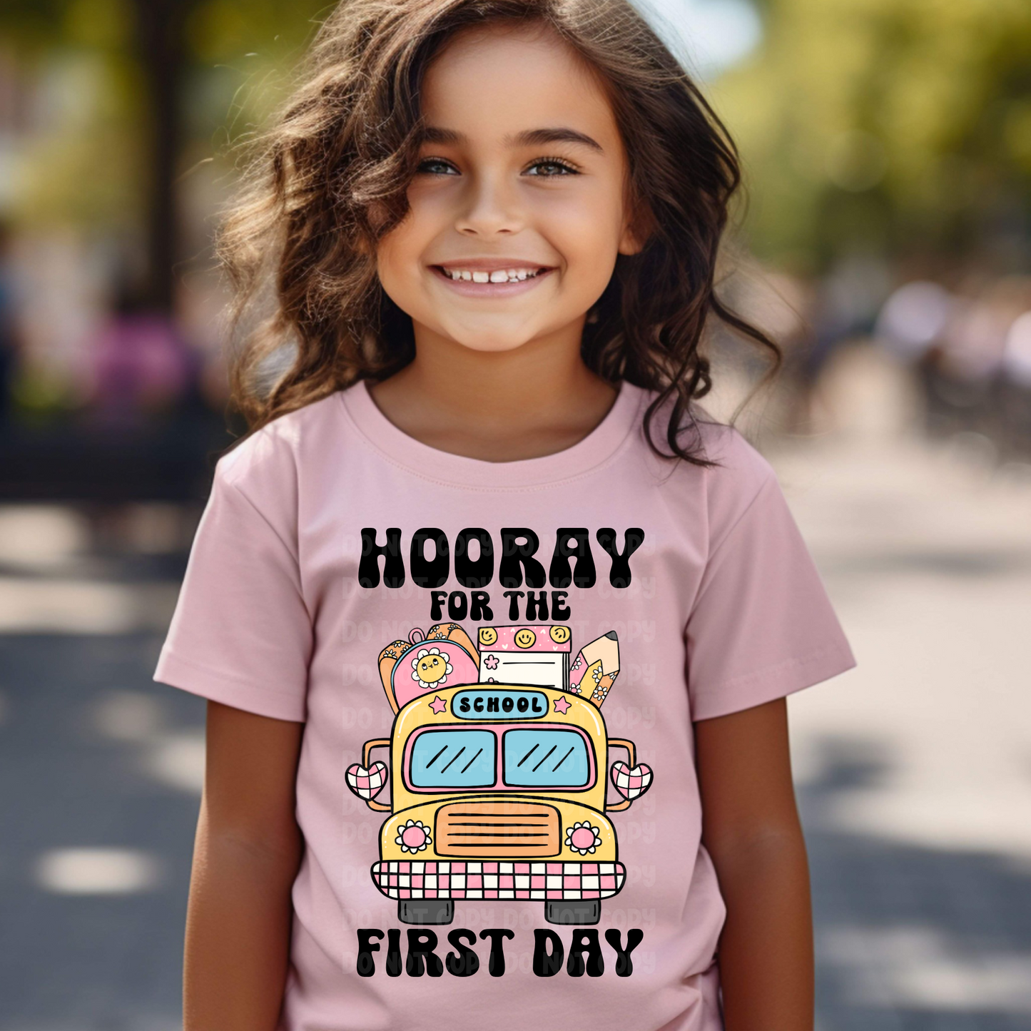 Hooray for the first day bus