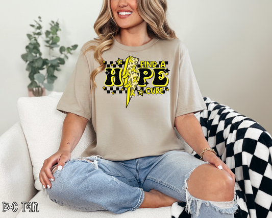 Hope Find A Cure Yellow
