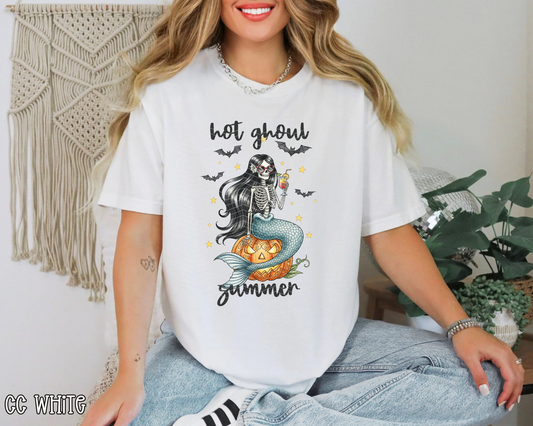 Hot Ghoul Summer Mermaid DTF TRANSFER