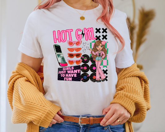 Hot Girl Collage DTF TRANSFER