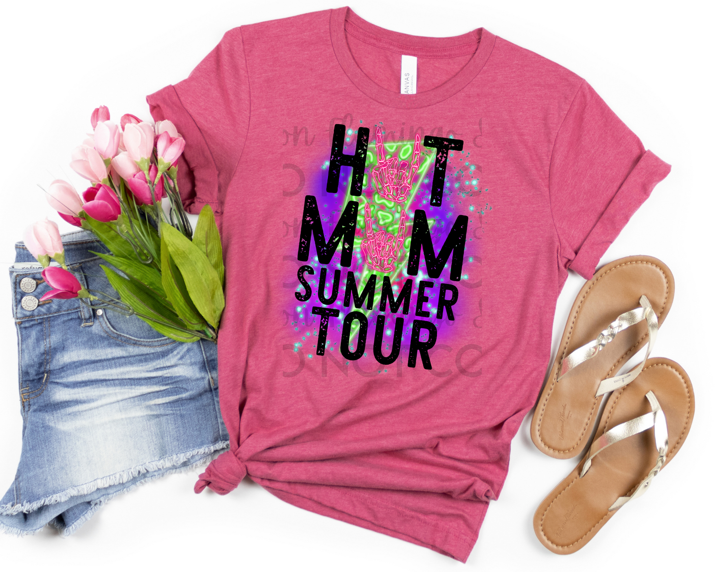 Hot Mom Summer Tour DTF TRANSFER