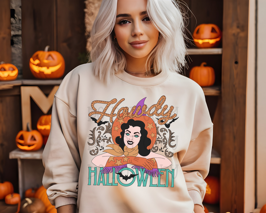 Howdy Halloween Witchy Cowgirl