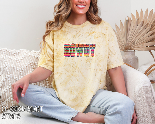 Howdy Serape DTF TRANSFER