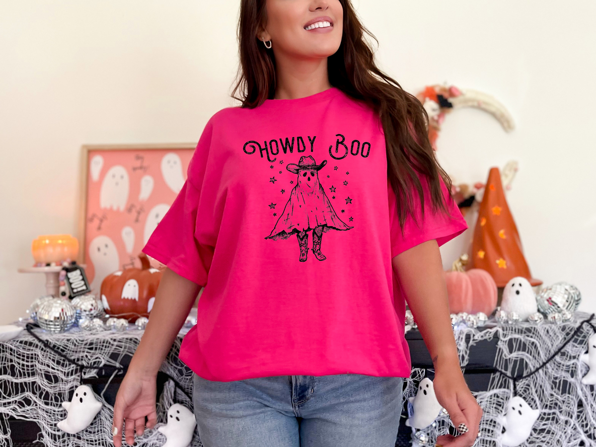 Howdy Boo Single Color DTF TRANSFER