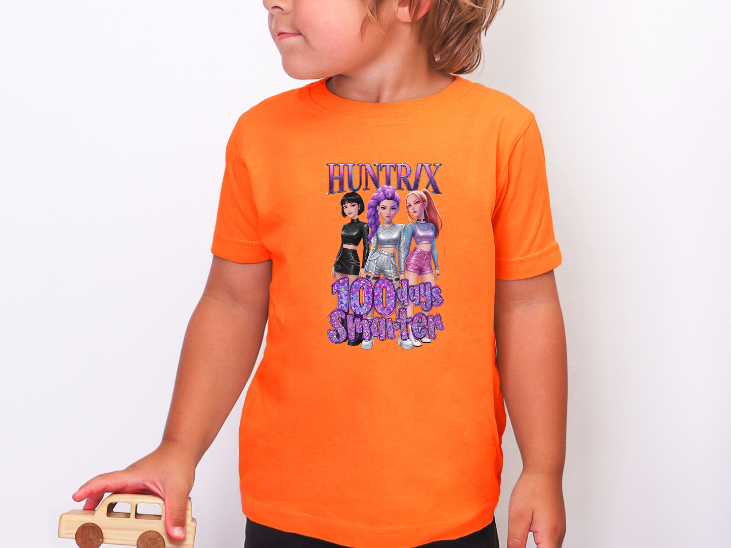 Huntrix 100 Days Smarter Purple DTF TRANSFER