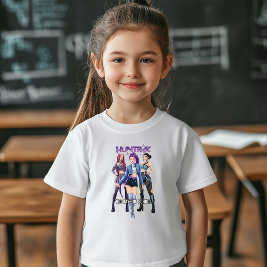 Huntrix 100 Days of School Plain DTF TRANSFER