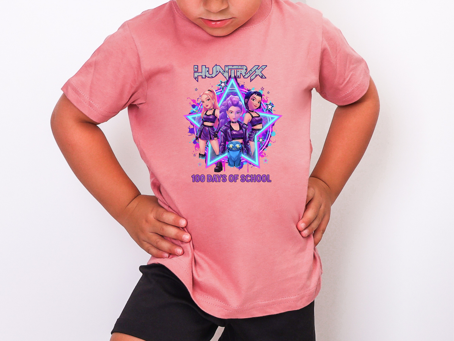Huntrix 100 Days of School Star DTF TRANSFER