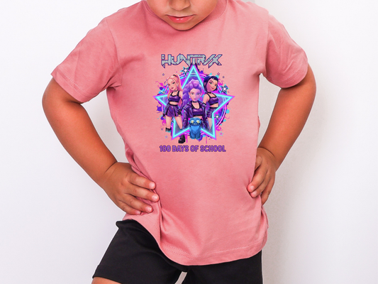 Huntrix 100 Days of School Star DTF TRANSFER