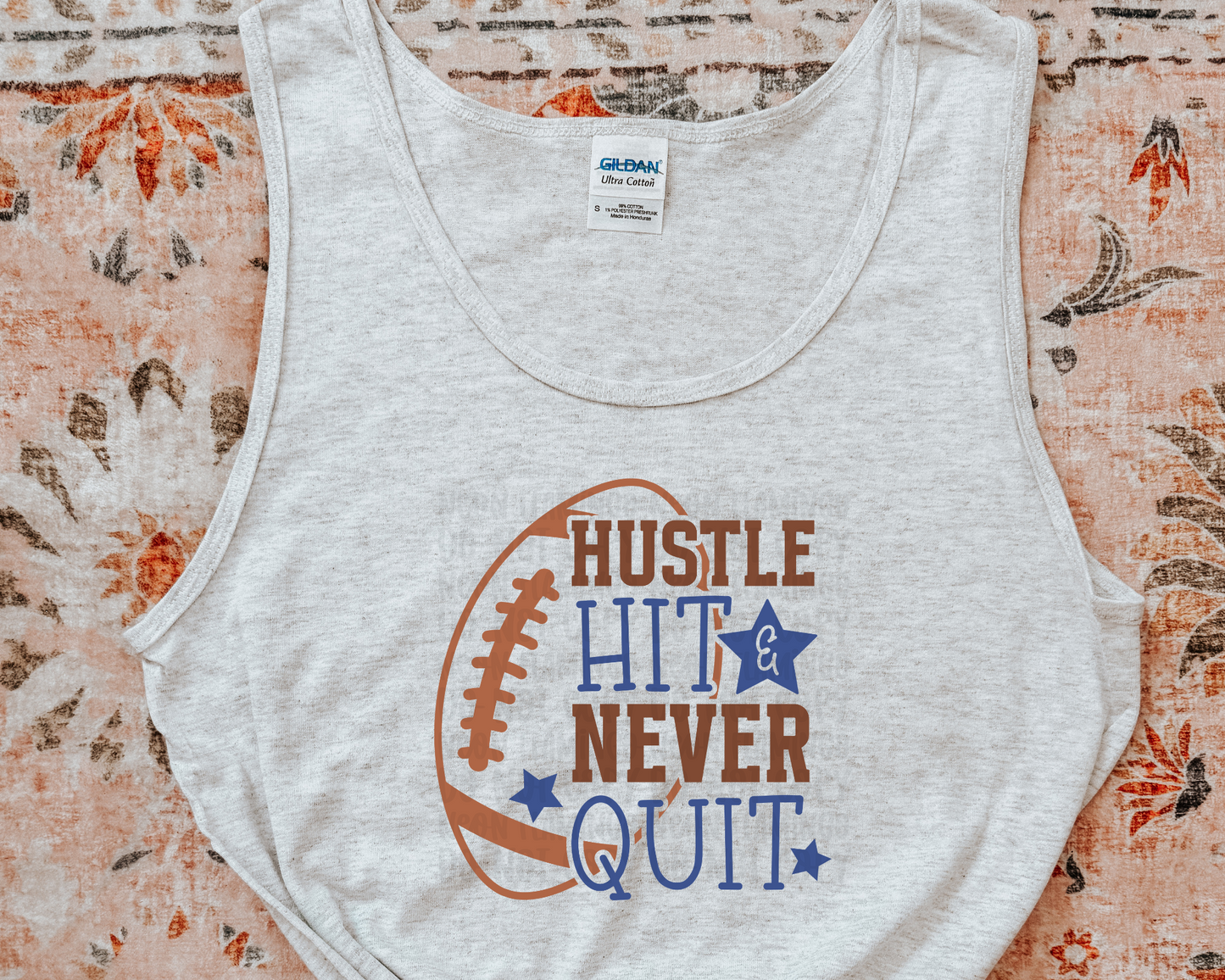 Hustle Hit Never Quit DTF TRANSFER