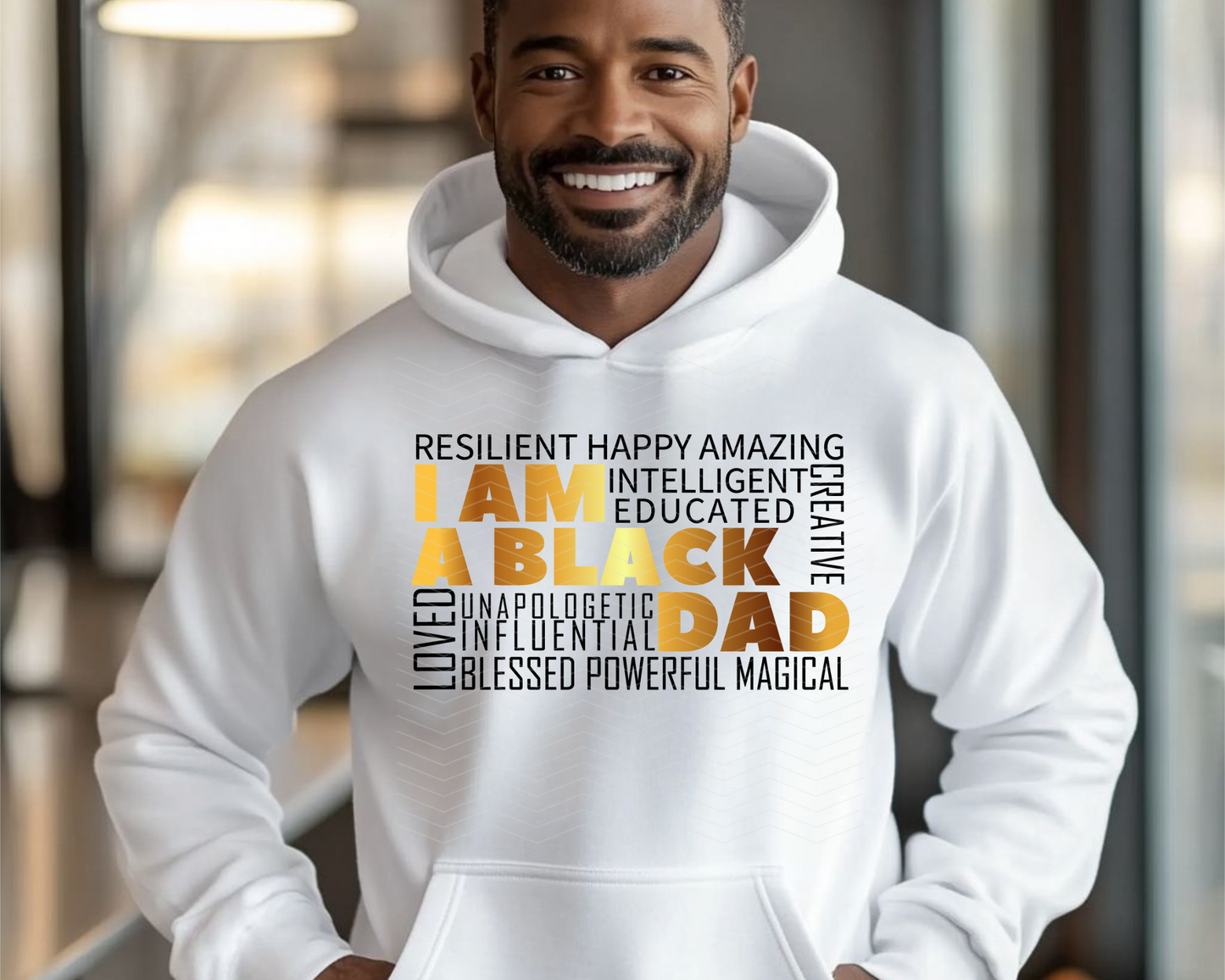 I Am A Black Dad DTF TRANSFER