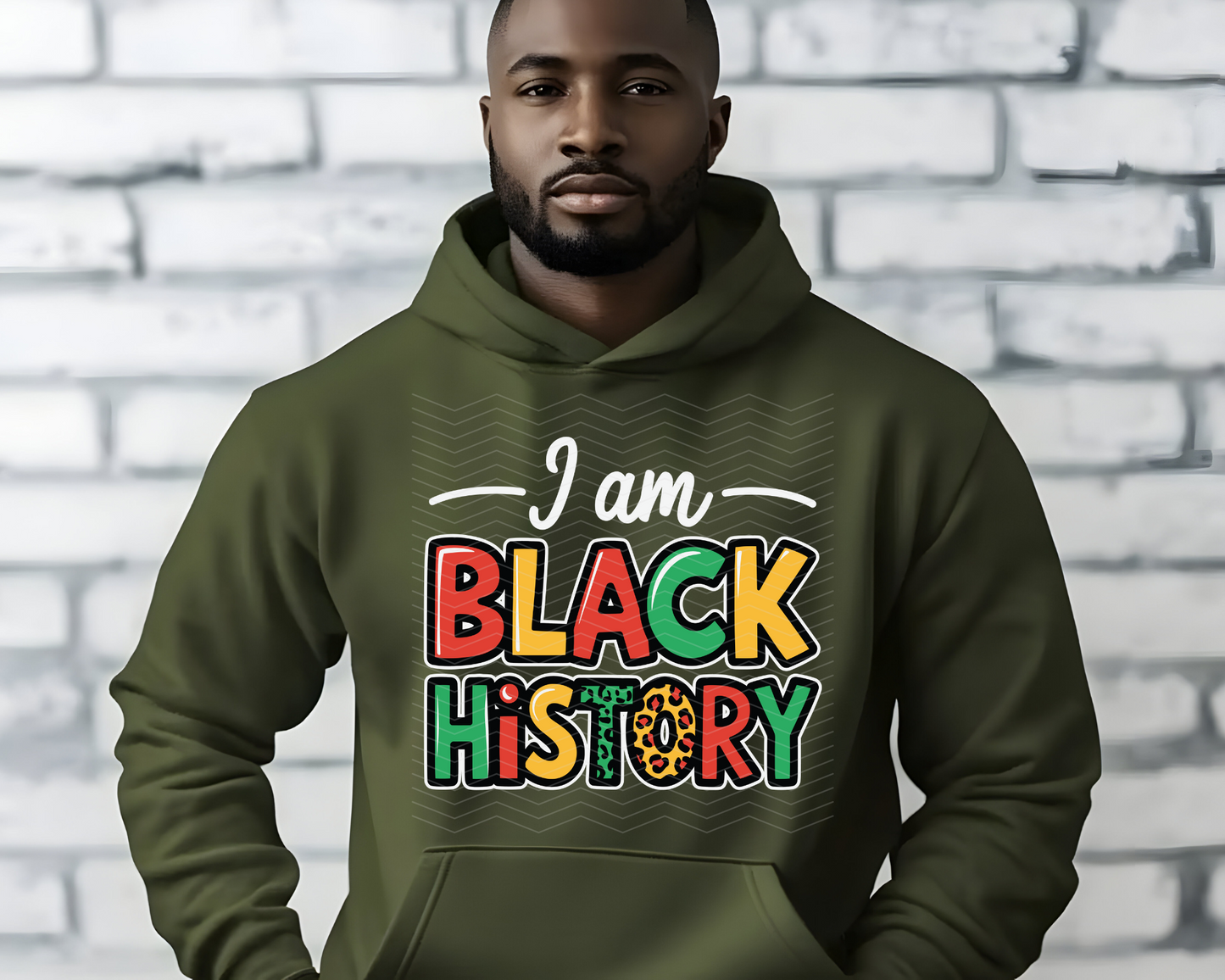 I Am Black History DTF TRANSFER