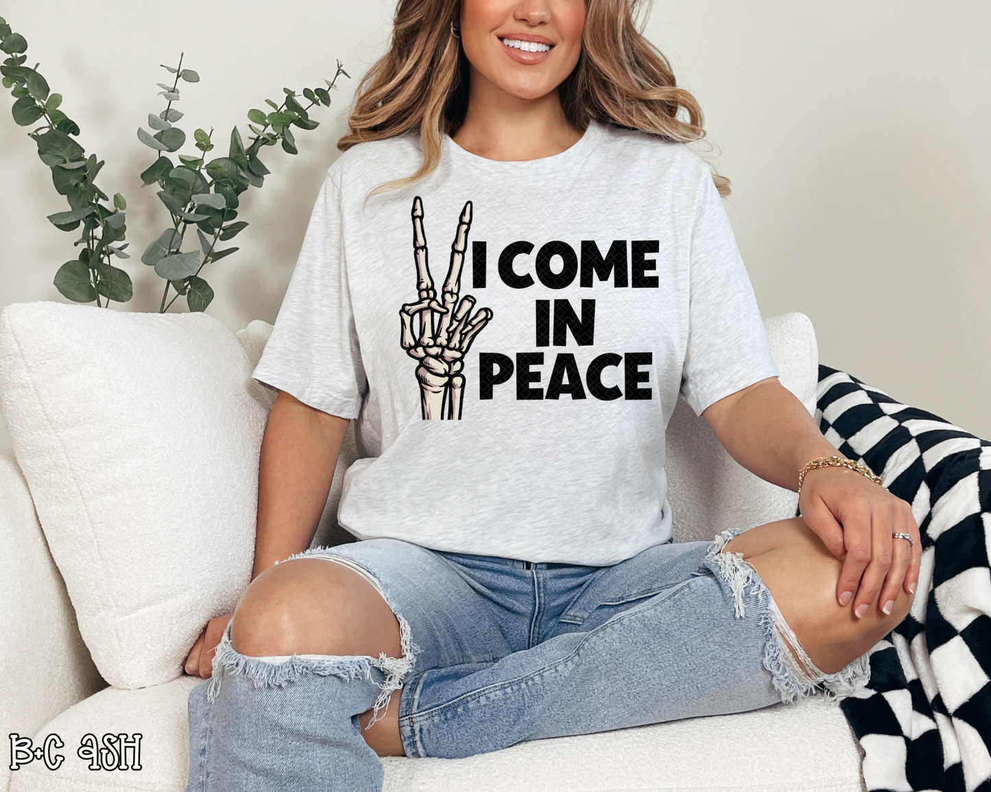 I Come In Peace DTF TRANSFER
