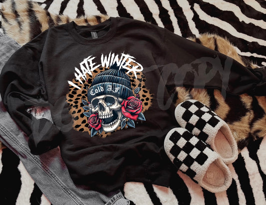 I Hate Winter Skull