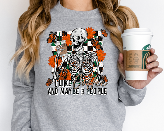 I Like Coffee and Maybe 3 People skellie