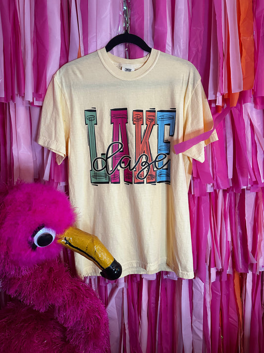 Lake Daze Comfort Colors Butter