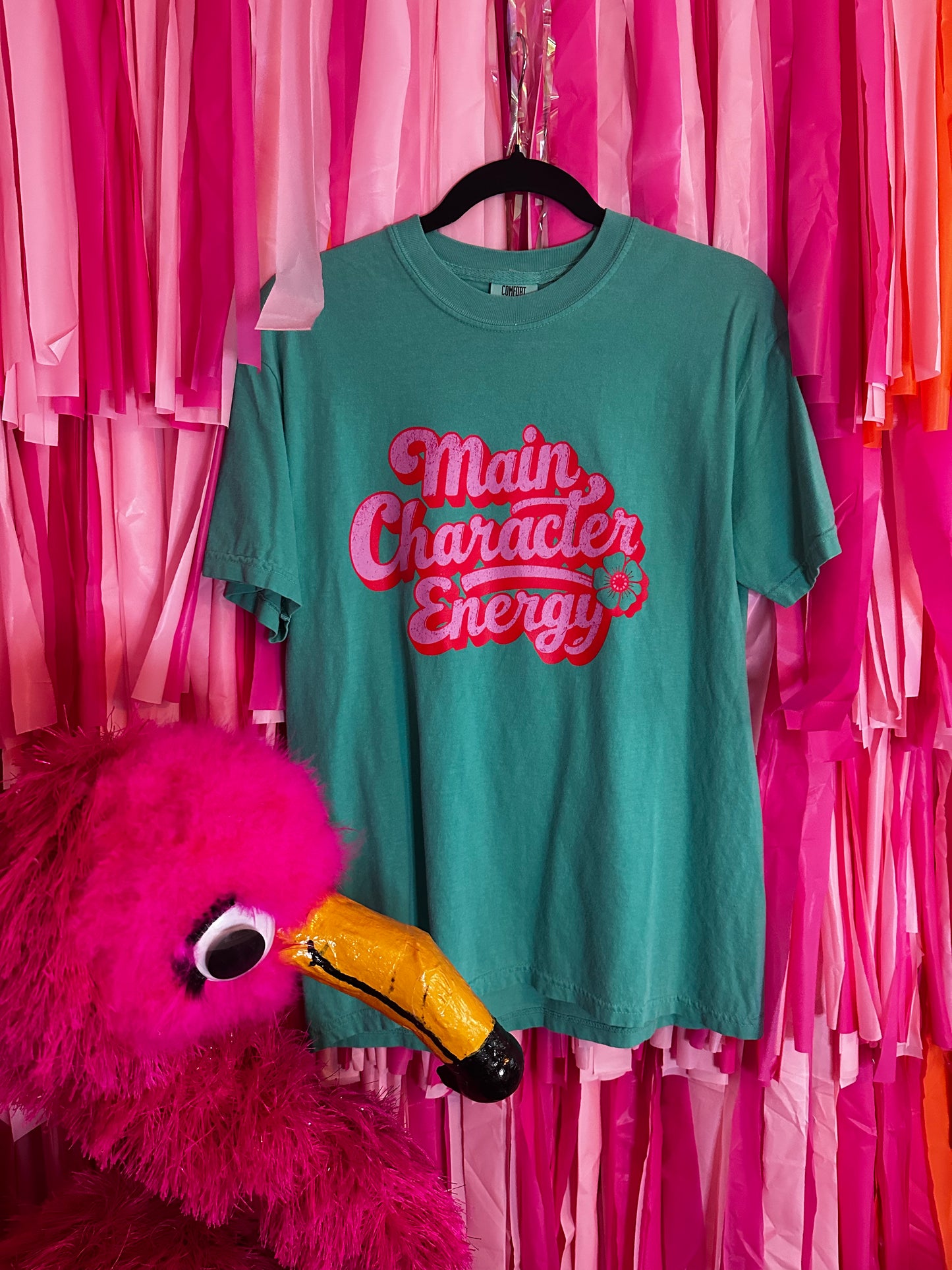 Main Character Energy Comfort Colors Island Green