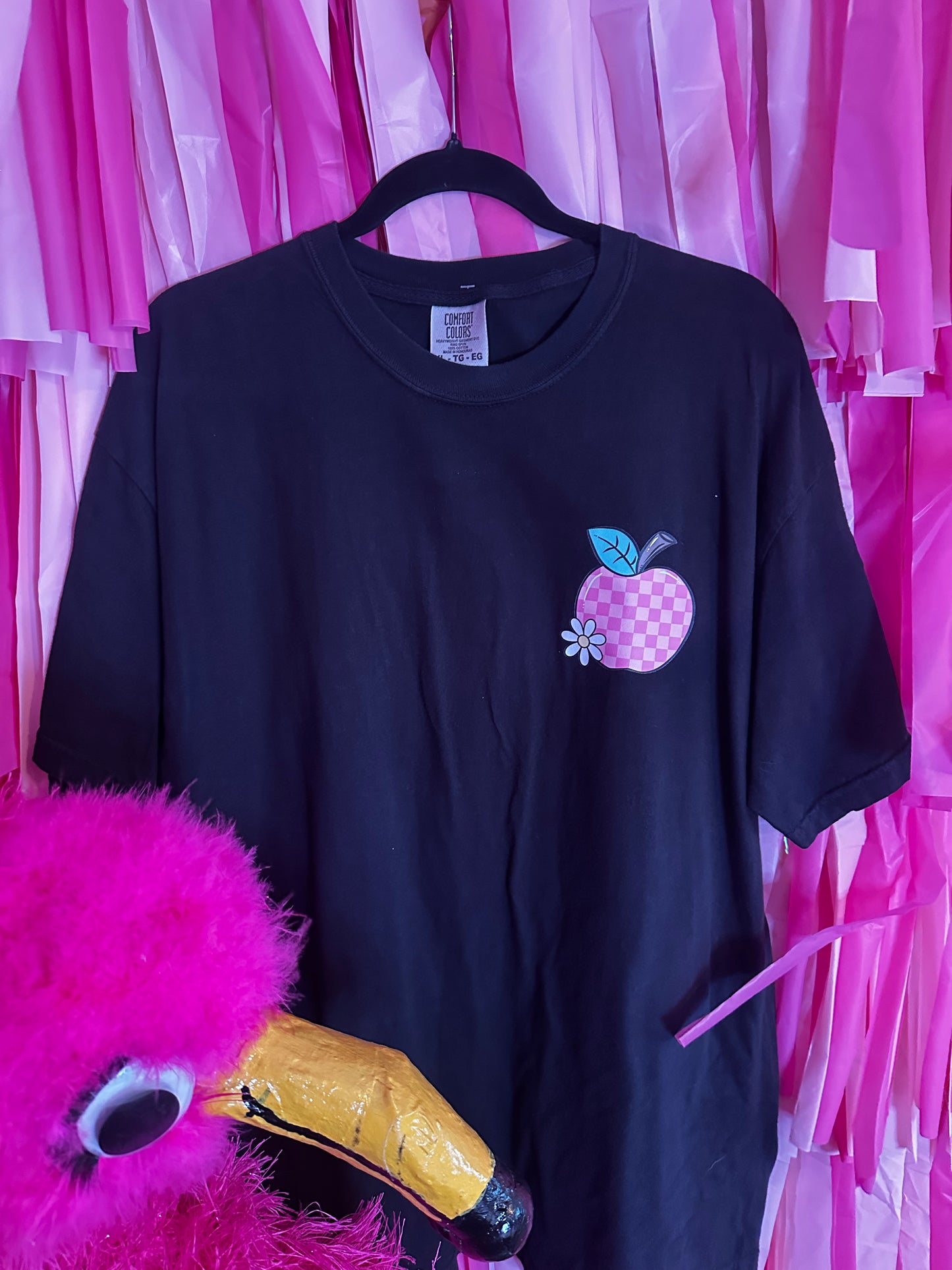 Teacher You Are Worth It Comfort Colors Black