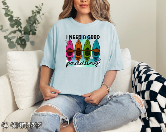 I Need A Good Paddling DTF TRANSFER