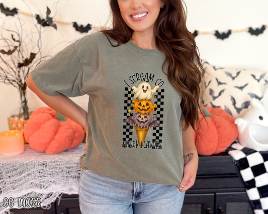 I Scream Co Killer Flavors DTF TRANSFER