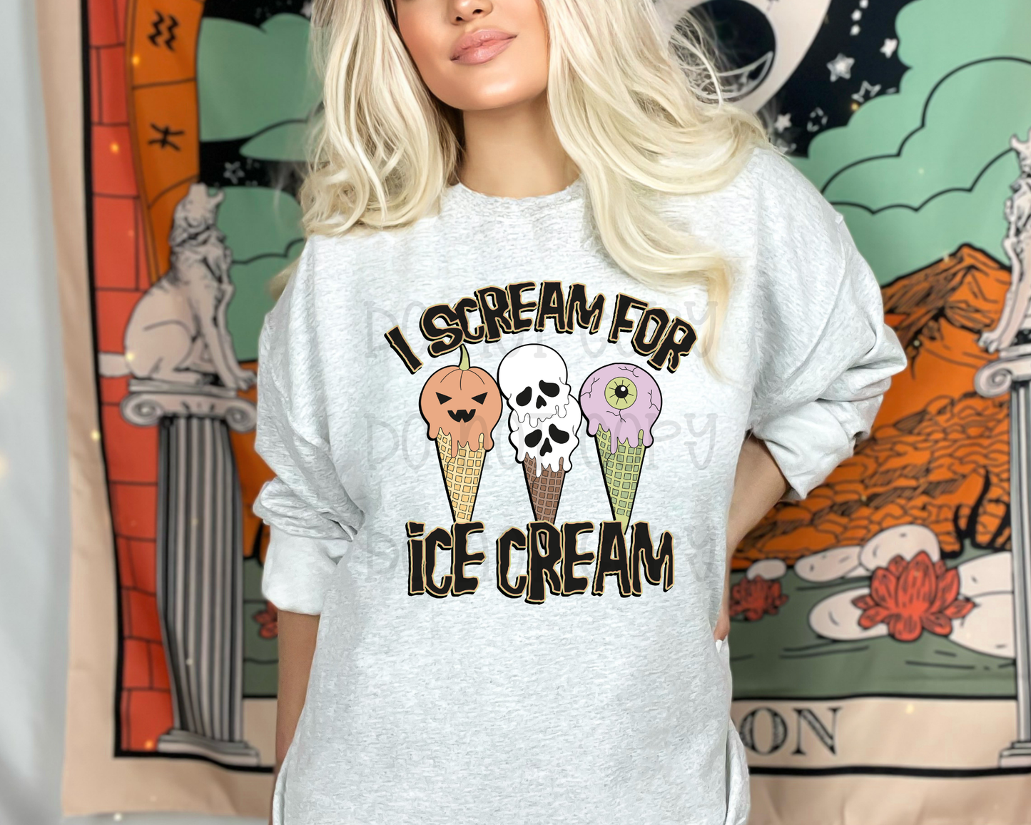 I Scream For Ice Cream DTF TRANSFER