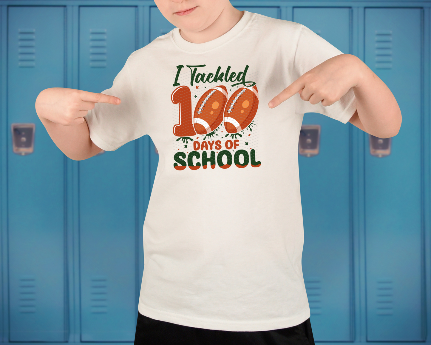 I Tackled 100 Days of School DTF TRANSFER