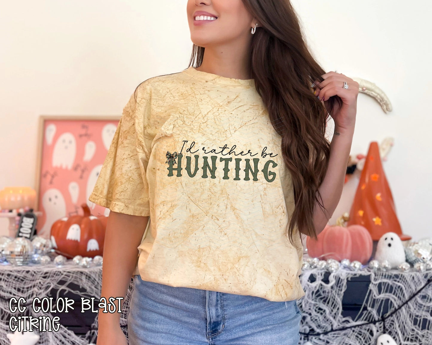 I'd Rather Be Hunting DTF TRANSFER