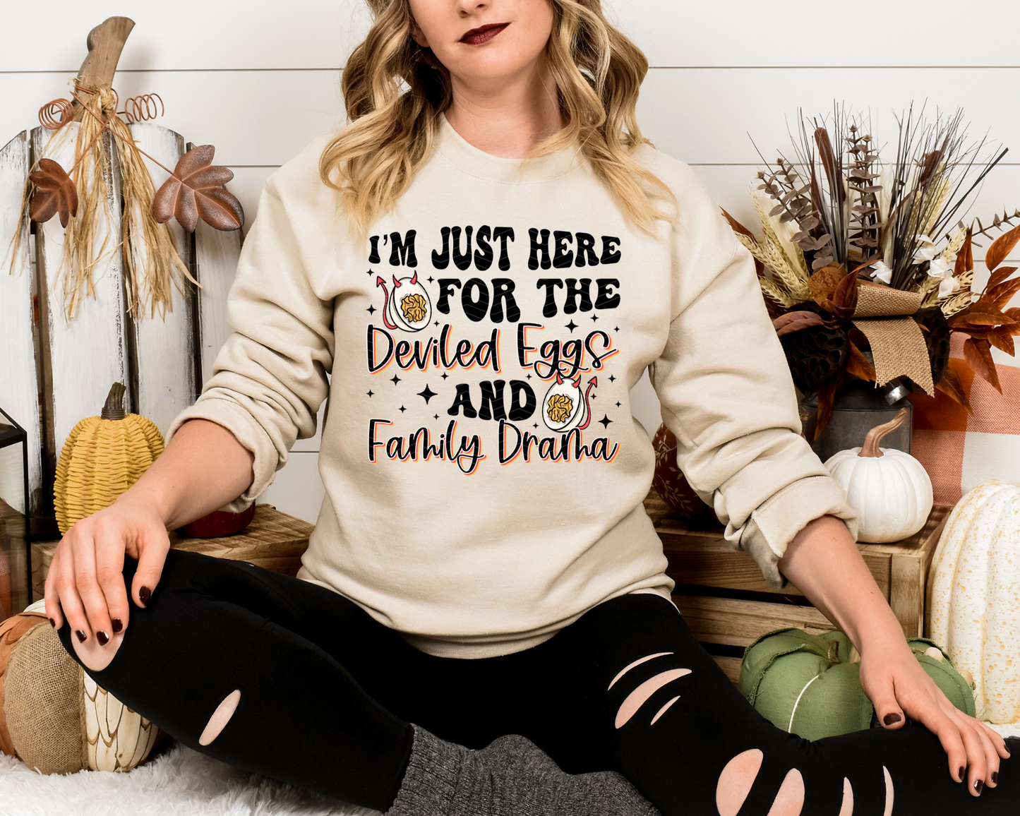 I'm Just Here For The Deviled Eggs & Family Drama