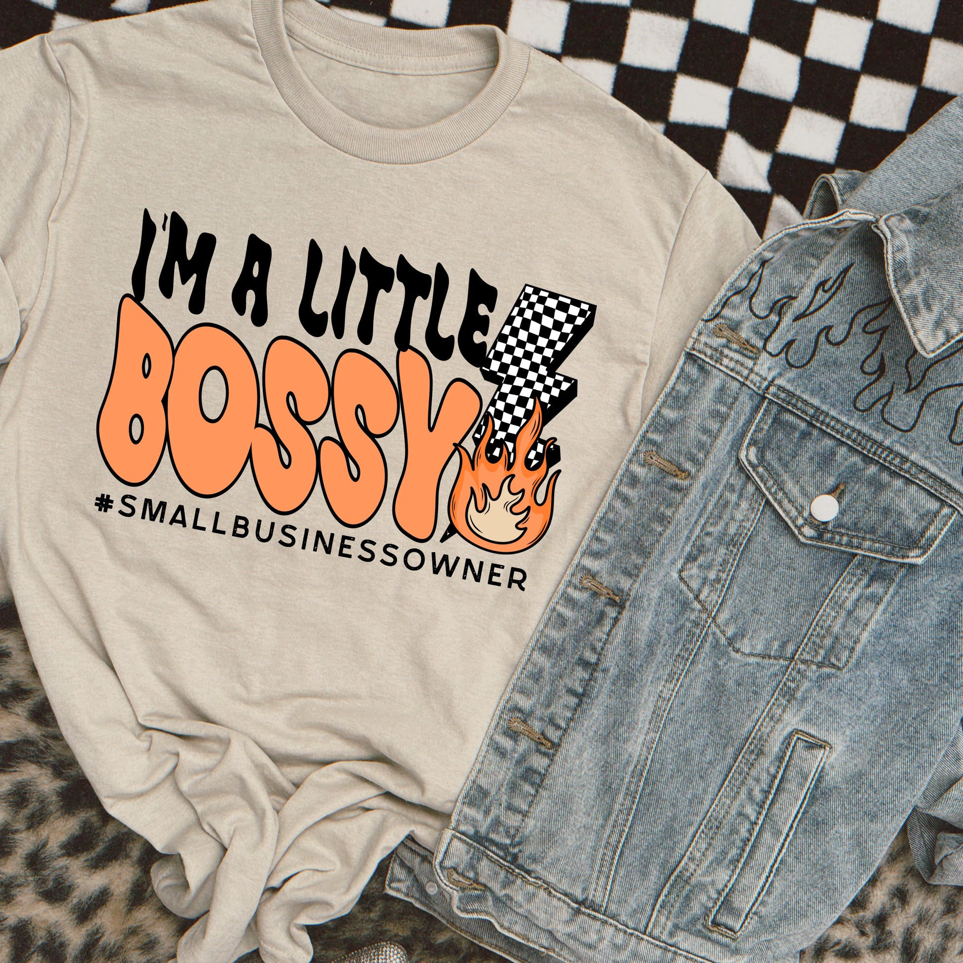 I'm A Little Bossy DTF TRANSFER