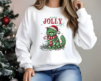 Is This Jolly Enough? Green Cat