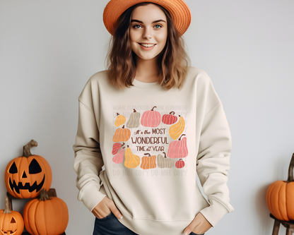 It Is The Most Wonderful Time of the year pumpkins