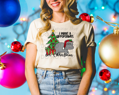 I want a Hippopotamus for Christmas