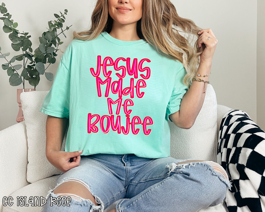 Jesus Made Me Boujee DTF TRANSFER