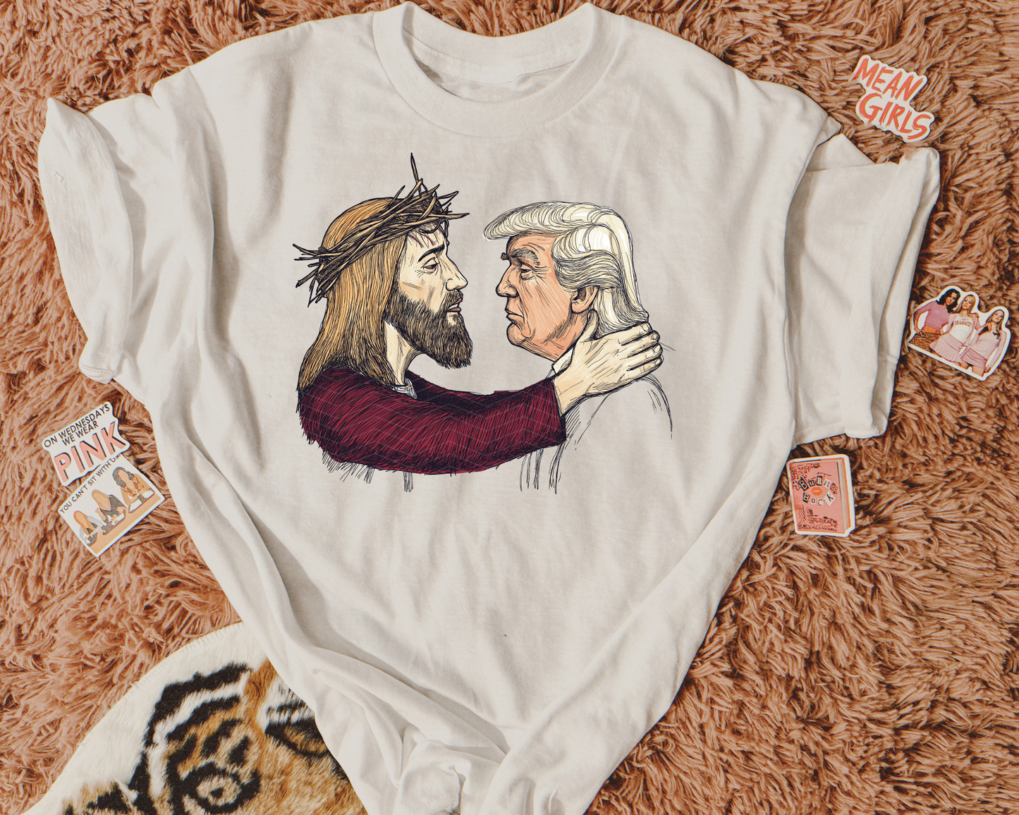 Jesus & Trump DTF TRANSFER