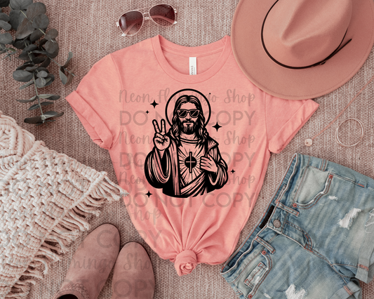 Jesus Peace black