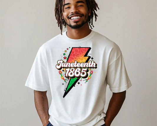 Juneteenth 1865 Lightning Bolt