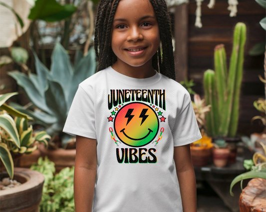 Juneteenth Vibes Smiley