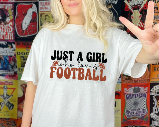 Just A Girl Who Loves Football