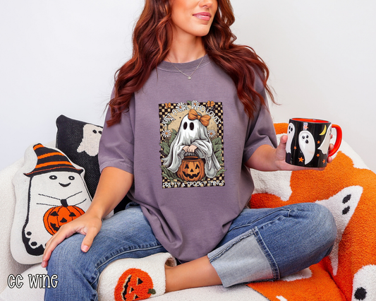 Just A Girl Who Loves Pretty & Spooky Things DTF TRANSFER