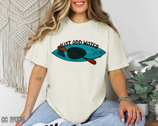 Just Add Water Blue DTF TRANSFER