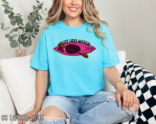 Just Add Water Pink DTF TRANSFER