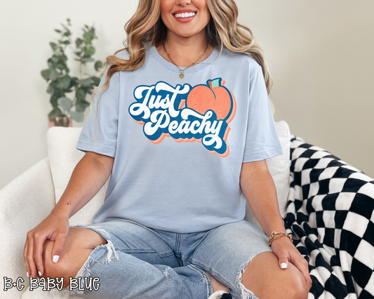 Just Peachy Retro DTF TRANSFER