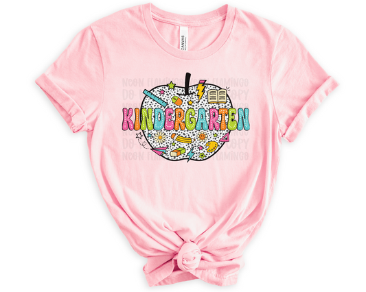Kindergarten Apple Dalmatian Dots