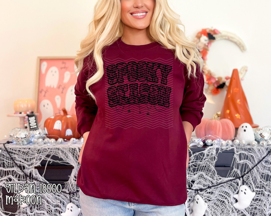 Lace Spooky Season DTF TRANSFER