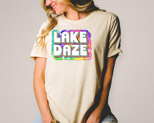 Lake Dize Tie-Dye DTF TRANSFER
