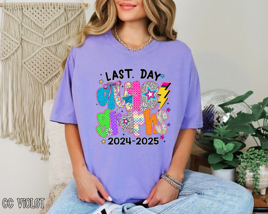 Last Day Autographs 2024-2025 Bright Bows & Daisies DTF TRANSFER