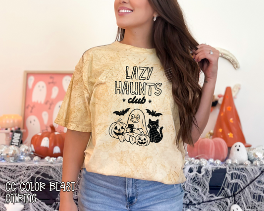 Lazy Haunts Club DTF TRANSFER
