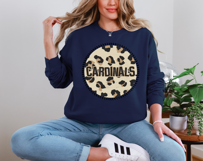 Leopard-Cardinals DTF TRANSFER